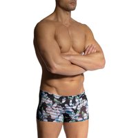 Olaf Benz Herren Trunk blau Mikrofaser gemustert von Olaf Benz