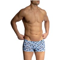 Olaf Benz Herren Unterwäsche blau Mikrofaser/Funktion Gemustert von Olaf Benz