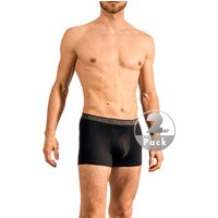 Olaf Benz Herren Trunks schwarz Baumwoll-Stretch unifarben von Olaf Benz