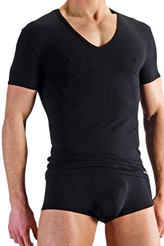 Olaf Benz Herren RED0965 V-Neck Low Unterhemd, Schwarz (Black 8000), XX-Large von Olaf Benz