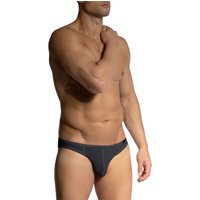 Olaf Benz Herren Slip Grau Mikrofaser unifarben von Olaf Benz