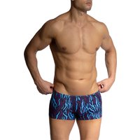 Olaf Benz Herren Unterwäsche blau Mikrofaser/Funktion Gemustert von Olaf Benz