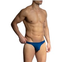 Olaf Benz Herren Slip blau Mikrofaser/Funktion unifarben von Olaf Benz
