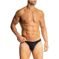 Olaf Benz Herren String blau Mikrofaser unifarben von Olaf Benz