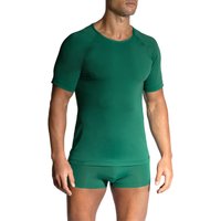 Olaf Benz Herren T-Shirt grün Mikrofaser unifarben von Olaf Benz