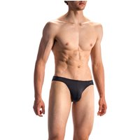 Olaf Benz Herren Slip schwarz Baumwolle & Mix unifarben von Olaf Benz