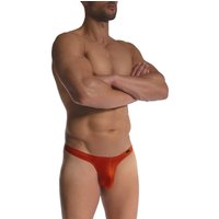 Olaf Benz Herren String schwarz Mikrofaser unifarben von Olaf Benz