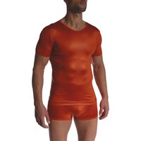 Olaf Benz Herren T-Shirt schwarz Mikrofaser unifarben von Olaf Benz