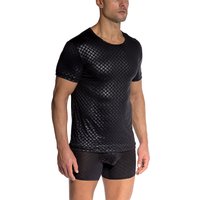 Olaf Benz Herren T-Shirt schwarz Mikrofaser/Funktion unifarben von Olaf Benz