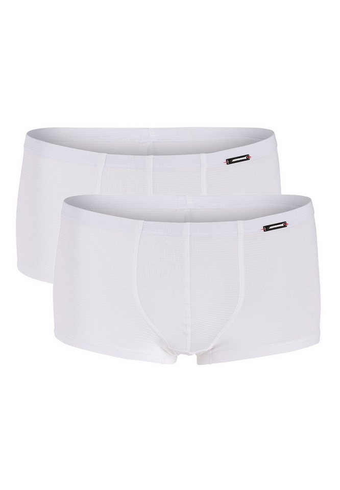 Olaf Benz Retro Boxer 2er Pack RED1201 (Spar-Set, 2-St) Hipster Short / Pant - ohne Eingriff - Luftige Mikrofaser von Olaf Benz
