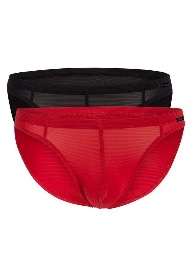 Olaf Benz Slip 2er Pack RED1201 (Spar-Set, 2-St) Slip / Unterhose - ohne Eingriff - Luftige Mikrofaser von Olaf Benz