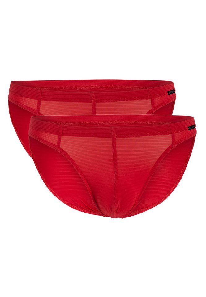 Olaf Benz Slip 2er Pack RED1201 (Spar-Set, 2-St) Slip / Unterhose - ohne Eingriff - Luftige Mikrofaser von Olaf Benz
