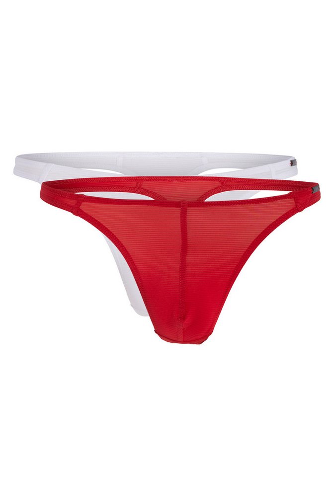 Olaf Benz String 2er Pack RED1201 (Spar-Set, 2-St) String - ohne Eingriff - Luftige Mikrofaser von Olaf Benz