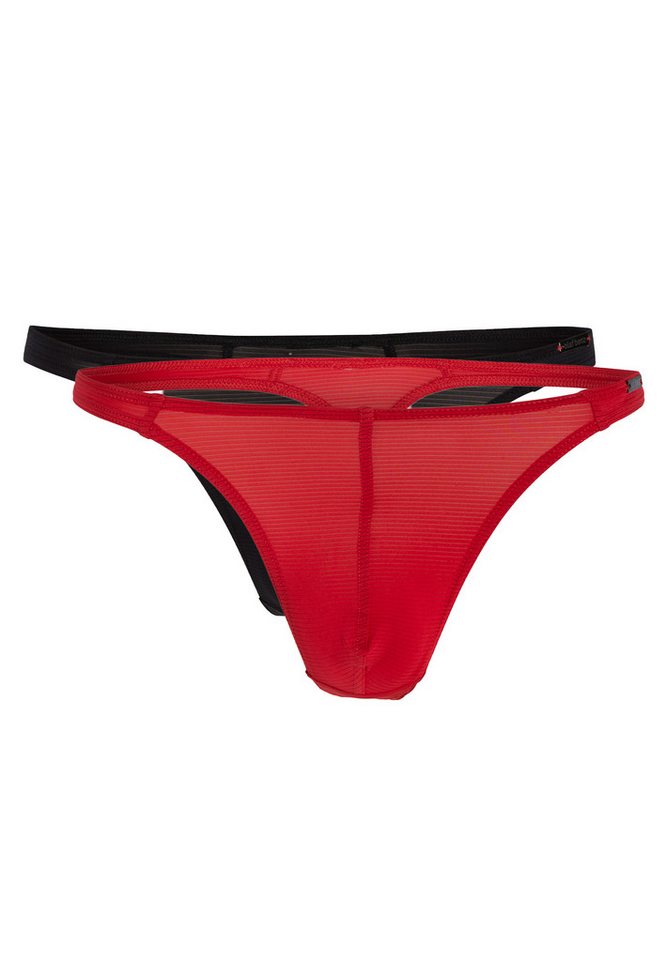 Olaf Benz String 2er Pack RED1201 (Spar-Set, 2-St) String - ohne Eingriff - Luftige Mikrofaser von Olaf Benz