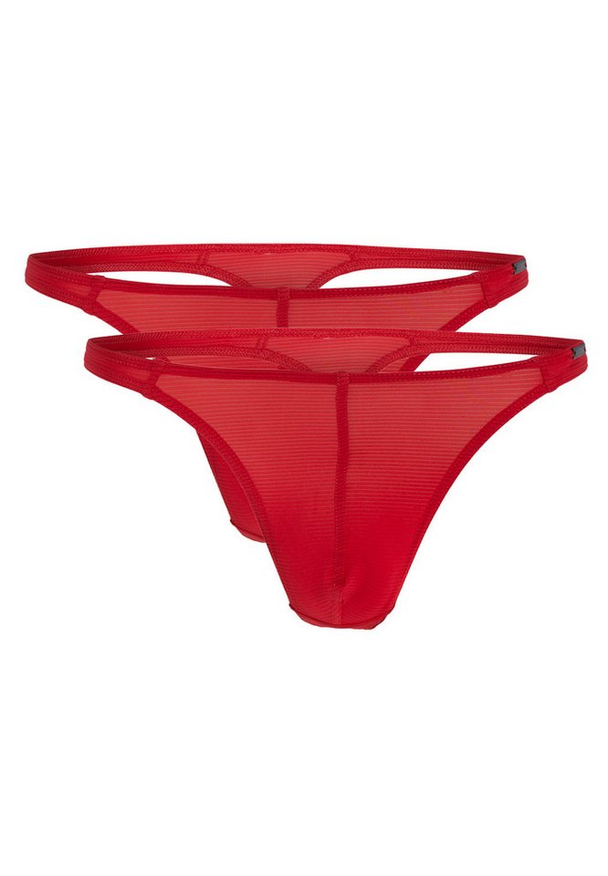 Olaf Benz String 2er Pack RED1201 (Spar-Set, 2-St) String - ohne Eingriff - Luftige Mikrofaser von Olaf Benz