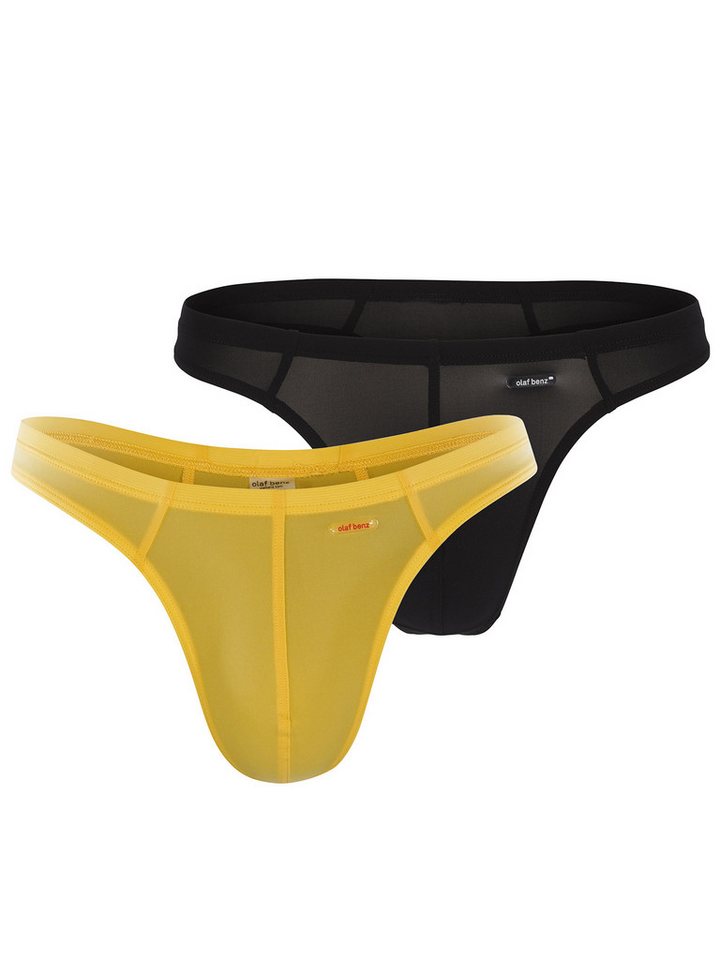 Olaf Benz String RED0965 Ministring (2-St) unterhose unterwäsche tanga von Olaf Benz