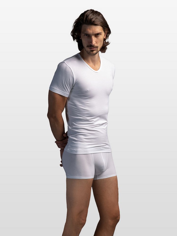 Olaf Benz T-Shirt V-Neck RED 1601 von Olaf Benz