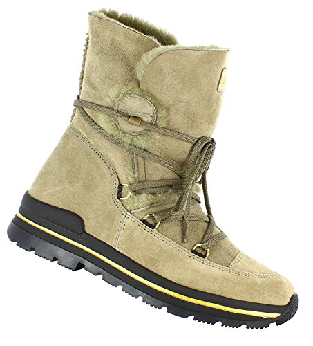 Olang Tanya Winterschuhe Damen mit echtem Schafwollfutter (EU 38) von Olang