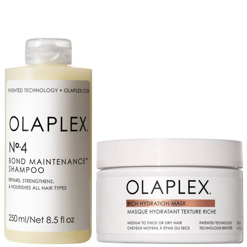 Olaplex No.4 Bond Maintenance Shampoo & Rich Hydrating Mask Bundle von Olaplex