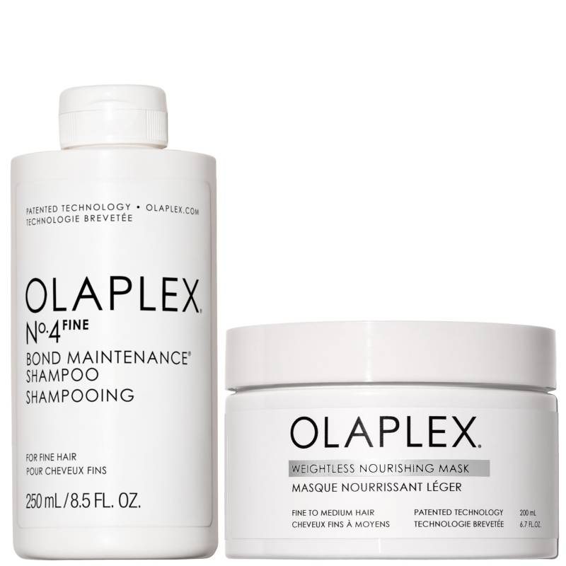 Olaplex No.4 Fine Shampoo & Weightless Nourishing Mask Duo von Olaplex