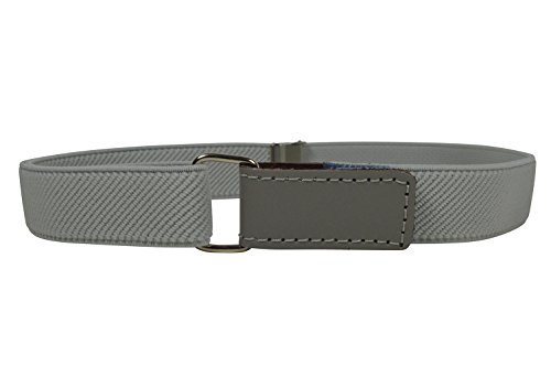 Olata Elastischer Kinder-Gürtel – Verstellbar mit Klettverschluss, Ideal für 0-15 Jahre. Hellgrau (1-6 Jahre) von Olata