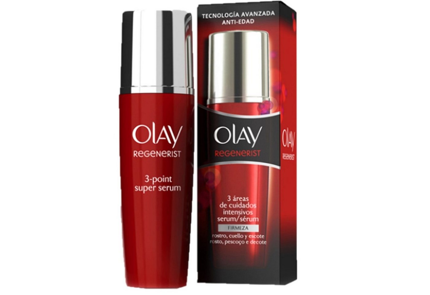 Olay Nachtserum Regenerist Serum Nachtserum für strahlendes Gesicht 50ml Verbesserungen von feinen Linien und Falten sowie dunklen Flecken und Poren, Pflege Kosmetik Frauen Beauty Feuchtigkeitsspender Feuchtigkeitscreme von Olay