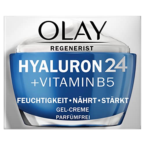 Olay Regenerist Hyaluron 24 Tagescreme (50 g) mit Hyaluronsäure, Vitamin B5 & Niacinamid, Gesichtscreme Damen, Feuchtigkeitsspendend für strahlende Haut, ohne Parfum von Pantene