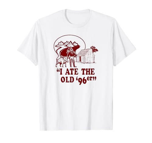 Old 96er Great Outdoors Lustige 80er Jahre Herren & Damen Grafik T-Shirt Old 96er Great Outdoors Lustige 80er Jahre Herren & Damen Grafik T-Shirt von Old 96er Great Outdoors Funny 80s Apparel