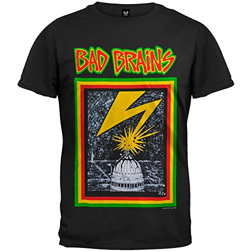 Old Glory Bad Brains Herren Capitol T-Shirt, schwarz, XX-Large Old Glory Bad Brains Herren Capitol T-Shirt, schwarz, XX-Large von Old Glory