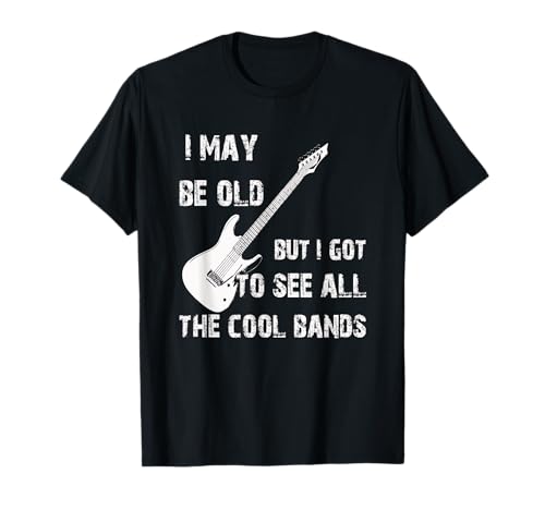 Rock Band Geschenk für ältere Männer oder Frauen T-Shirt Rock Band Geschenk für ältere Männer oder Frauen T-Shirt von Old Man Rock Fan
