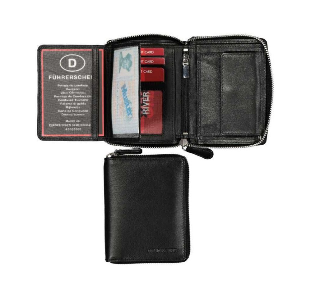 Old River Geldbörse Reißverschlußbörse von Old River