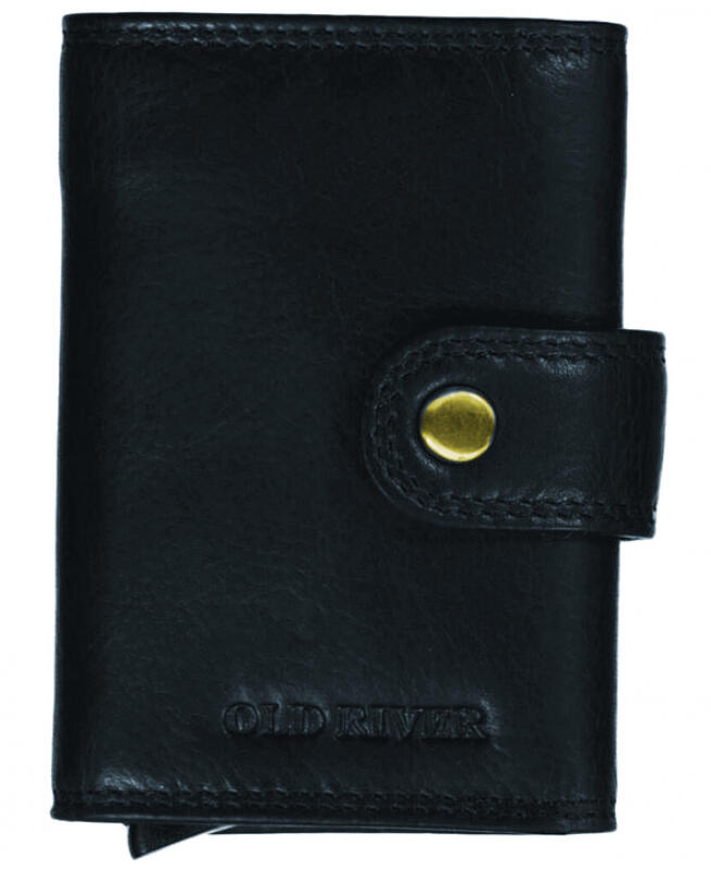 Old River - Old River Börse Leder navy Blau von Old River