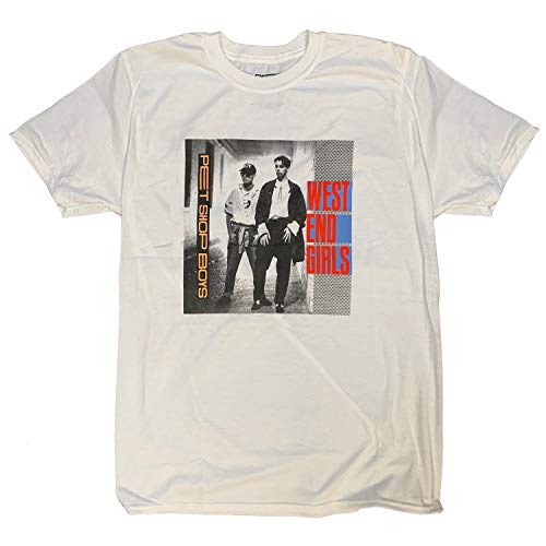 Pet Shop Jungen T-Shirt – West End Girls 100% offizielles Produkt Gr. XXL, weiß Pet Shop Jungen T-Shirt – West End Girls 100% offizielles Produkt Gr. XXL, weiß von Old Skool Hooligans
