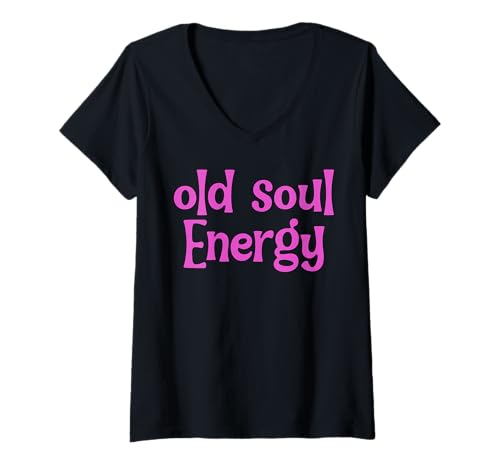Damen Erklärung zur Spiritualität von Old Soul Energy, die Sich spirituell manifestiert T-Shirt mit V-Ausschnitt Damen Erklärung zur Spiritualität von Old Soul Energy, die Sich spirituell manifestiert T-Shirt mit V-Ausschnitt von Old Soul Spirituality Designs