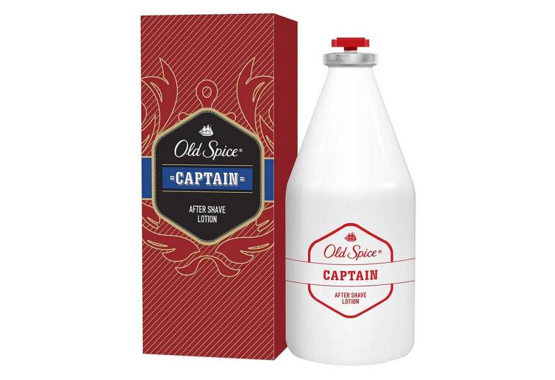 Old Spice After-Shave Old Spice Captain After Shave Lotion 100ml Rasierwasser Kräftiger Holz von Old Spice