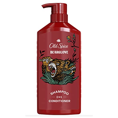 Old Spice Bearglove 2-in-1 Shampoo & Conditioner für Herren, 60 ml, 150 ml Old Spice Bearglove 2-in-1 Shampoo & Conditioner für Herren, 60 ml, 150 ml von Old Spice