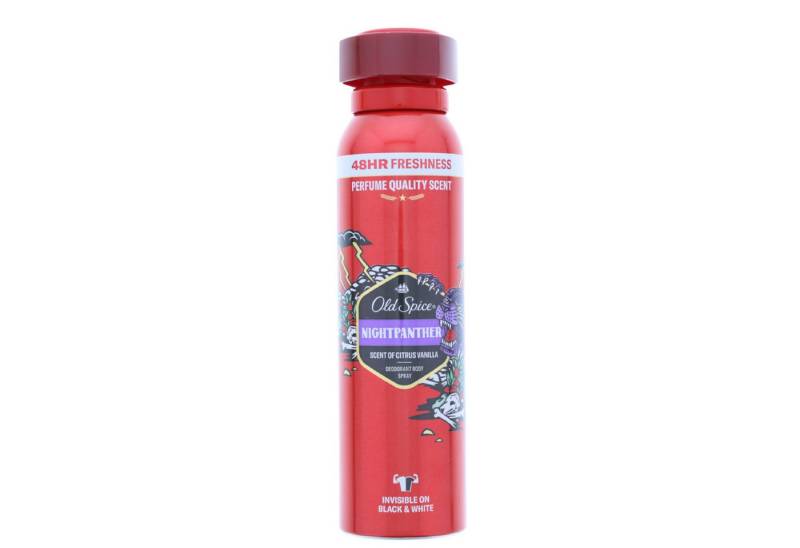 Old Spice Bodyspray Old Spice Nightpanther Deospray for Man 150 ml Duft in Parfumqualität von Old Spice