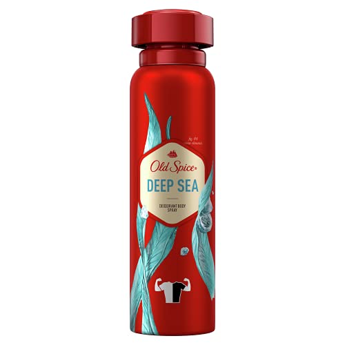 Old Spice Deep Sea Deodorant Body Spray für Herren, 150 ml von Old Spice