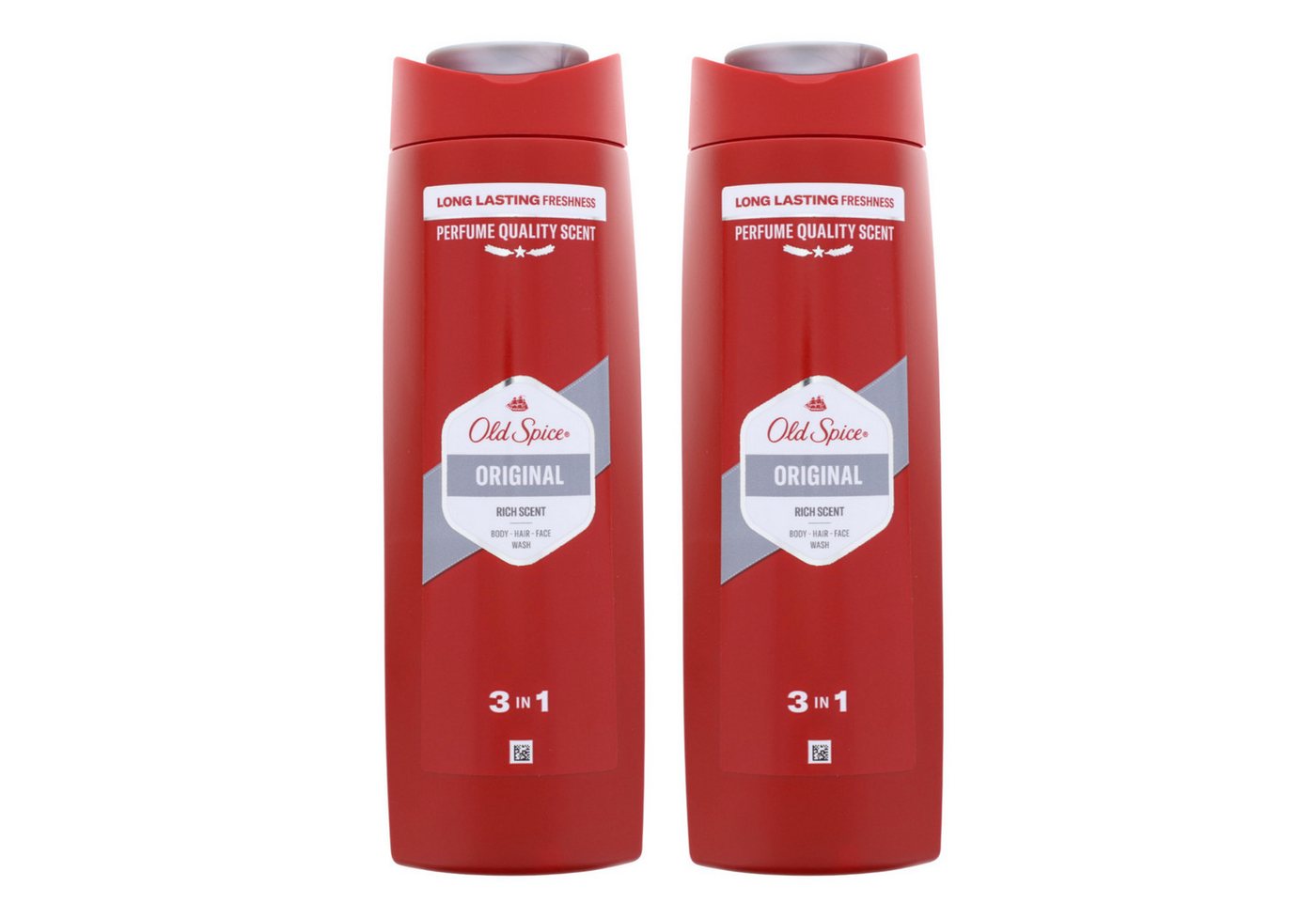 Old Spice Duschgel 2 x Old Spice Original 3in1 Duschgel für Haar Gesicht&Körper je 400ml von Old Spice