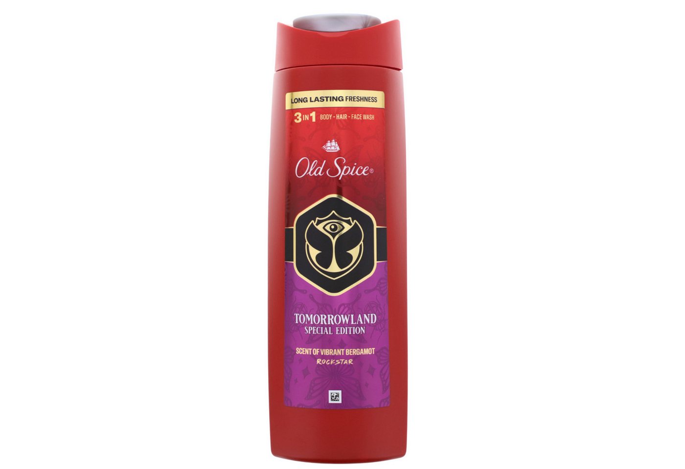 Old Spice Duschgel 2 x Old Spice Rockstar Tomorrowland 3in1 Duschgel 400ml je Maskulin von Old Spice