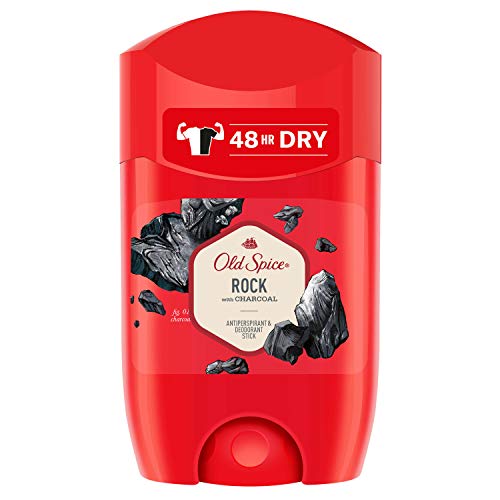 Old Spice Rock Antitranspirant Stick | 50ml | Deo Stick Für Männer | 48 Stunden Schutz | Gegen Starkes Schwitzen , 1er Pack von Old Spice