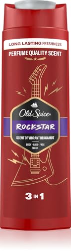 Old Spice 3-in-1-Duschgel & Shampoo 250ml für Männer, für Haar, Gesicht und Körper, langanhaltende Frische, Duft in Parfümqualität, tiefenreinigend von Old Spice