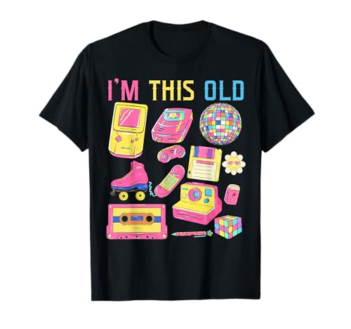 I'm This Old Technology For Women 90's Old Gadgets Birthday T-Shirt I'm This Old Technology For Women 90's Old Gadgets Birthday T-Shirt von Old Technology For Women 90's Old Gadgets Birthday