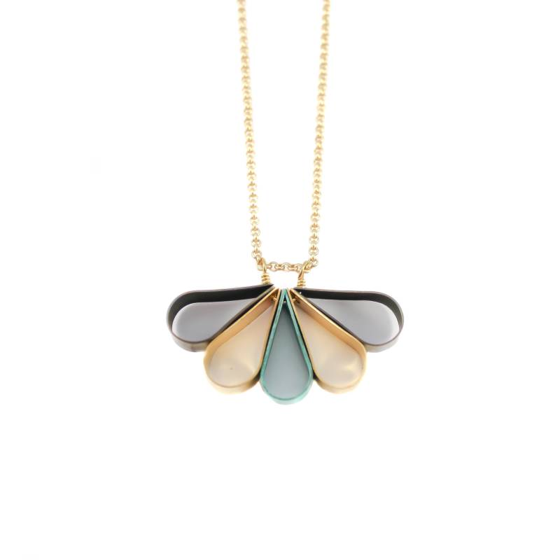 Flügel Runde Fächer Halskette Flügel Runde Fächer Halskette von OldBlood