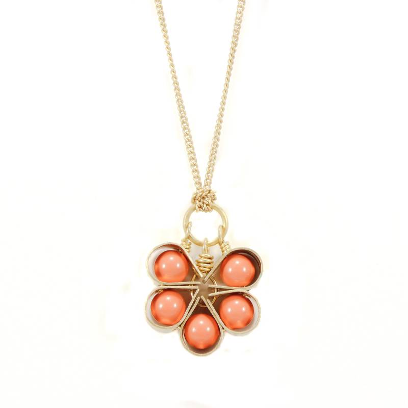 Tobiko Blumen-Halskette Tobiko Blumen-Halskette von OldBlood