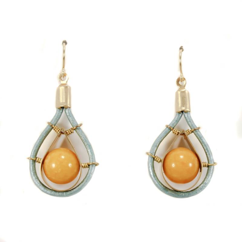 Tobiko Tropfen Ohrringe - Groß von OldBlood