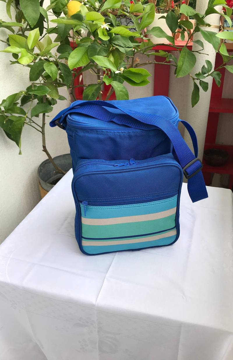 Vintage Rucksack -Rucksack Für Camping -Korb -Kühlschrank - Essensrucksack -Picknick-Set -Picknickrucksack Mit Besteck von OldButGoldShop