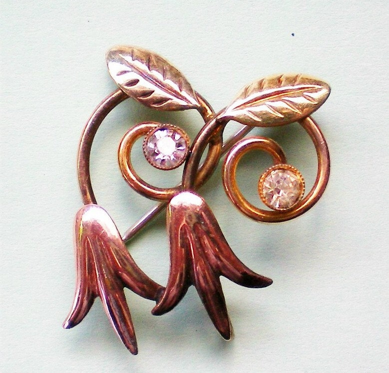 10K Gold Gefüllte Pin Von Amco - 3150 von OldCastleTreasures