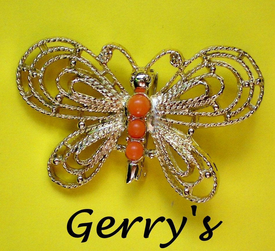 Draht Flügel Schmetterling Von Gerry - 2825 von OldCastleTreasures