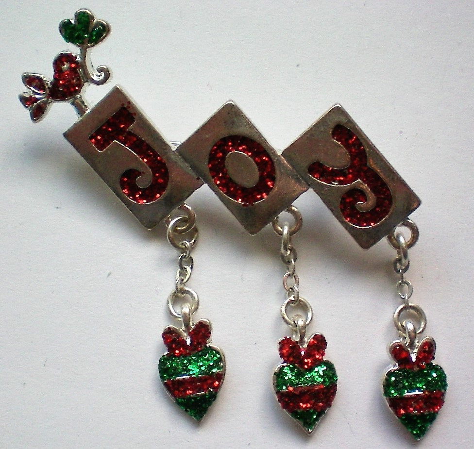 Freude Baumeln Pin Für Weihnachtsferien - 6097 von OldCastleTreasures